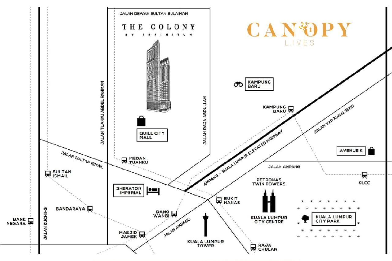 The Luxe & The Colony, Klcc Kuala Lumpur Exterior foto